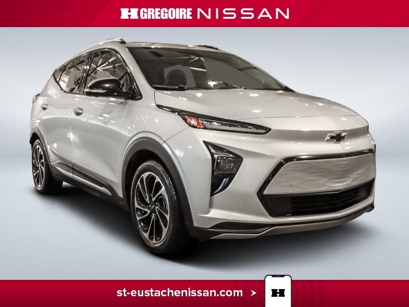 2022 Chevrolet Bolt EUV Premier CUIR MAGS CAMERA ELECTRIQUE TOIT PANORAMIQ Grey
