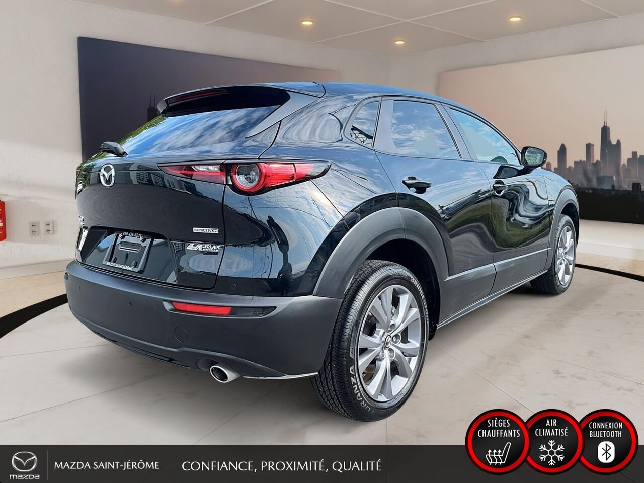 2026 Mazda CX-30 GT | TOIT OUVRANT | CUIR | AWD | Black Saint-Jérôme - photo #5