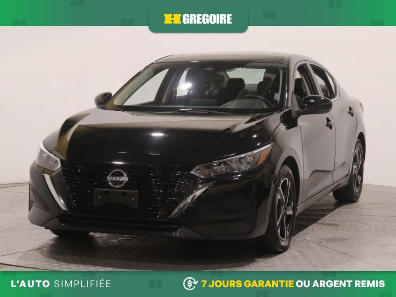 Nissan Sentra SV AUTO AC TOIT MAGS GR ELECT CAM RECUL BLEUTOOTH 2024 Noir