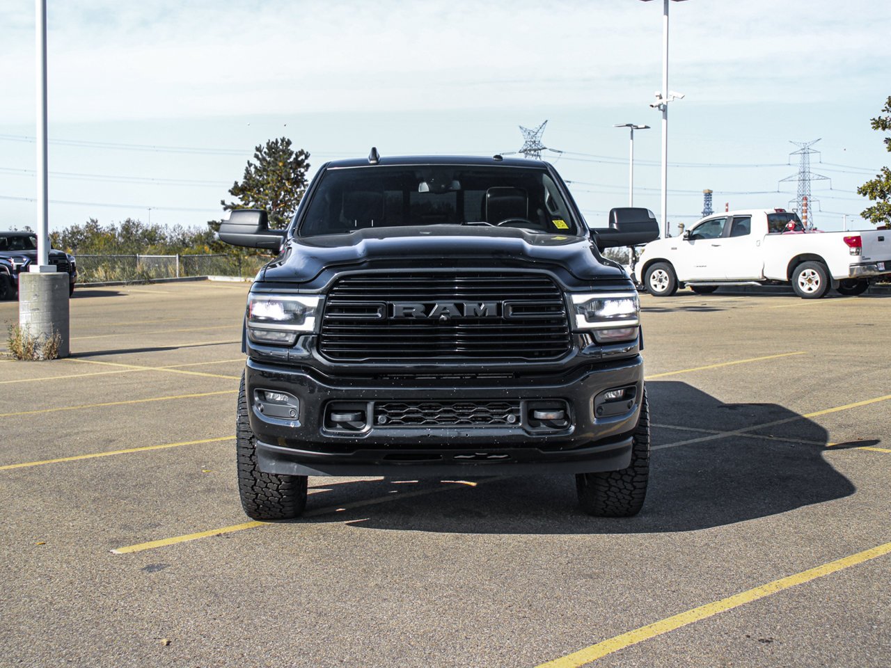 2019 Ram 3500 Laramie 4x4 Crew Cab 6'4 Box Black Sherwood Park - photo #2