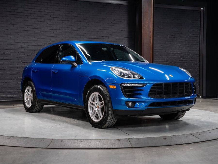 2015 Porsche Macan S Blue