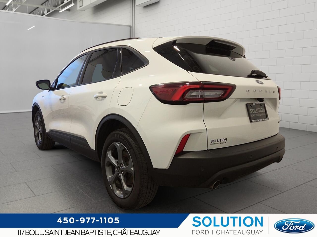 2025 Ford Escape ST-LINE HYBRIDE AWD White Châteauguay - photo #12