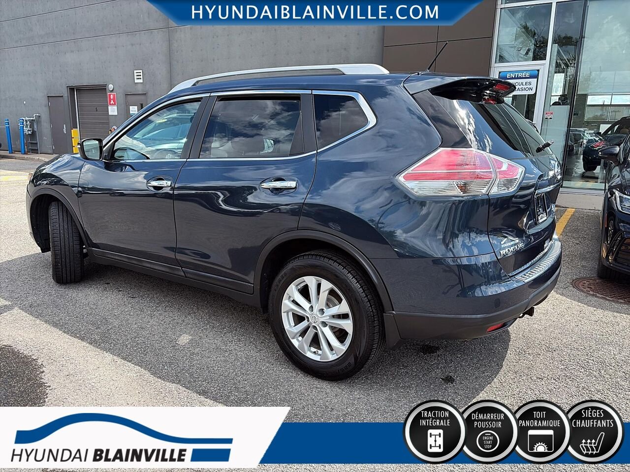 2015 Nissan Rogue Grey Blainville - photo #5