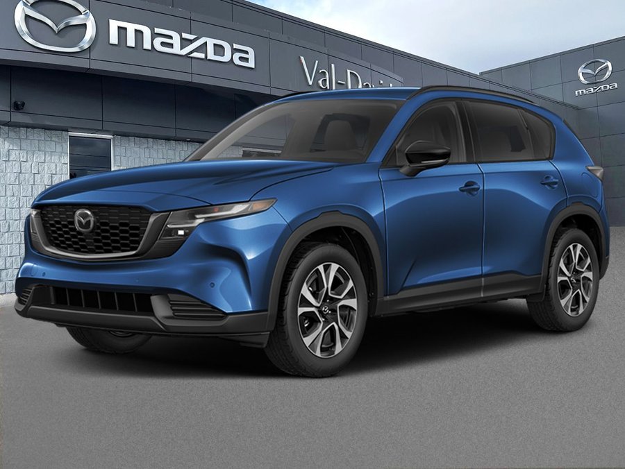 2026 Mazda CX-5 GS TI, COMMANDE AUDIO AU VOLANT, VOLANT CHAUFFANT Navy Blue Mica