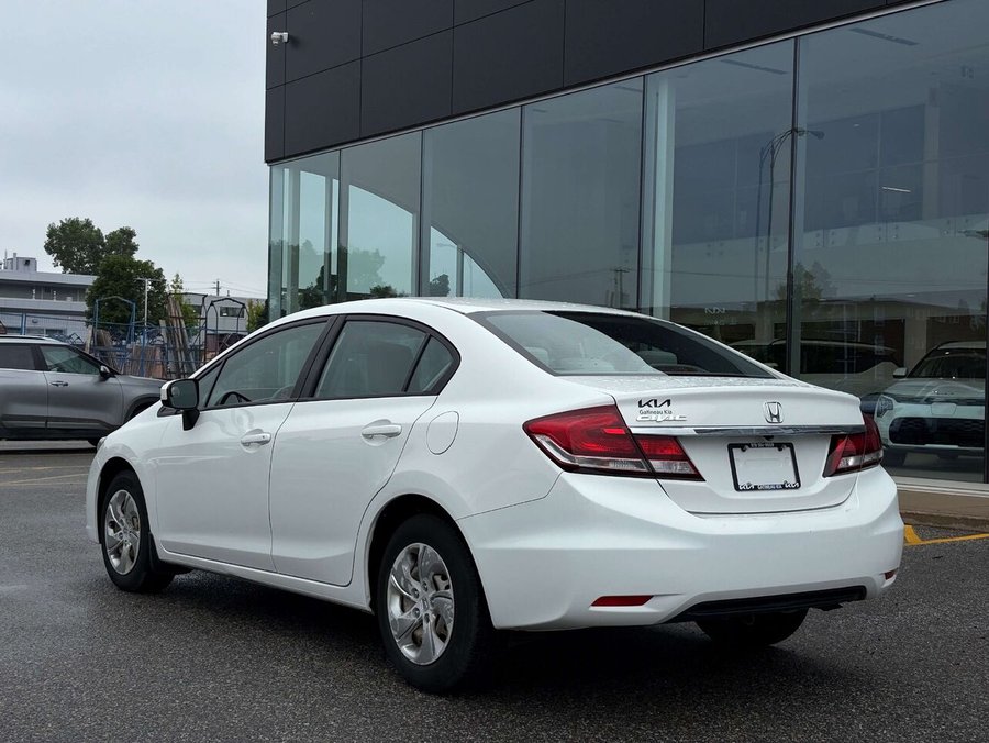 2015 Honda Civic LX White