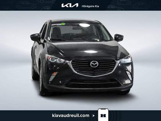 2017 Mazda CX-3 GS / Camera de recul / Sieges chauffant Black