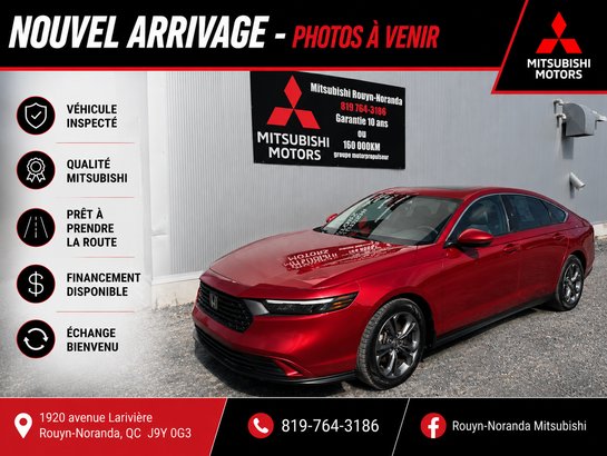 Honda Berline Accord EX CVT 2023 Rouge