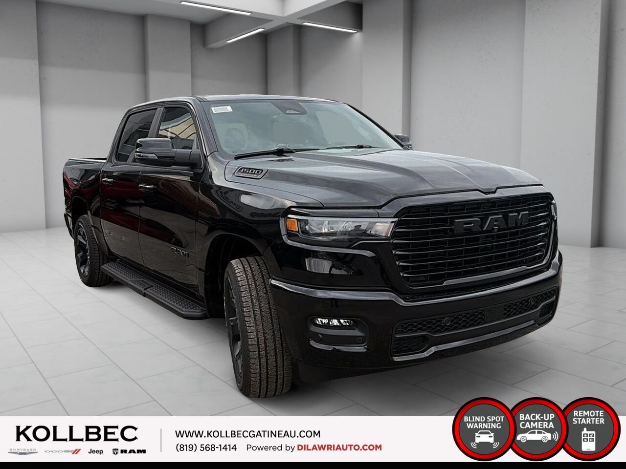 RAM 1500 Sport cabine d'équipe 4x4 caisse de 5 pi 7 po 2026 Couche nacrée cristal noir étincelant Ottawa & Gatineau - photo #2