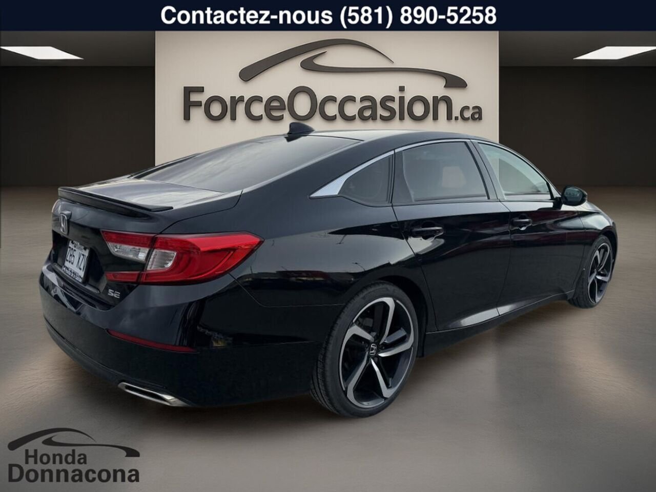 2021 Honda Accord Sedan Black  - photo #3
