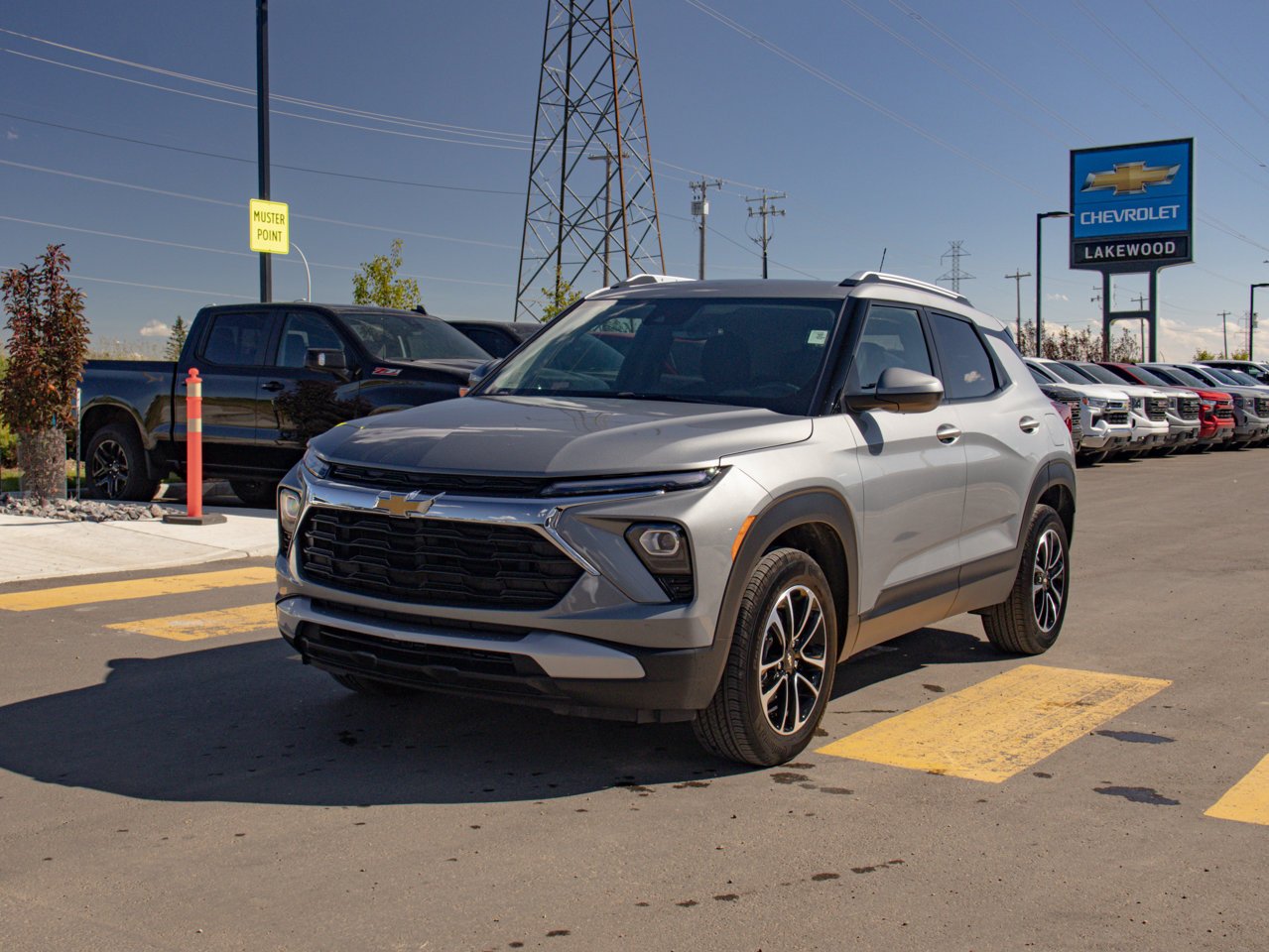 2024 Chevrolet Trailblazer AWD 4dr LT Grey Sherwood Park - photo #3