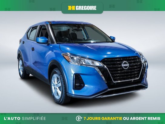 2023 Nissan Kicks S AUTO AC GR ELEC CAM RECULE BLUETOOTH Blue