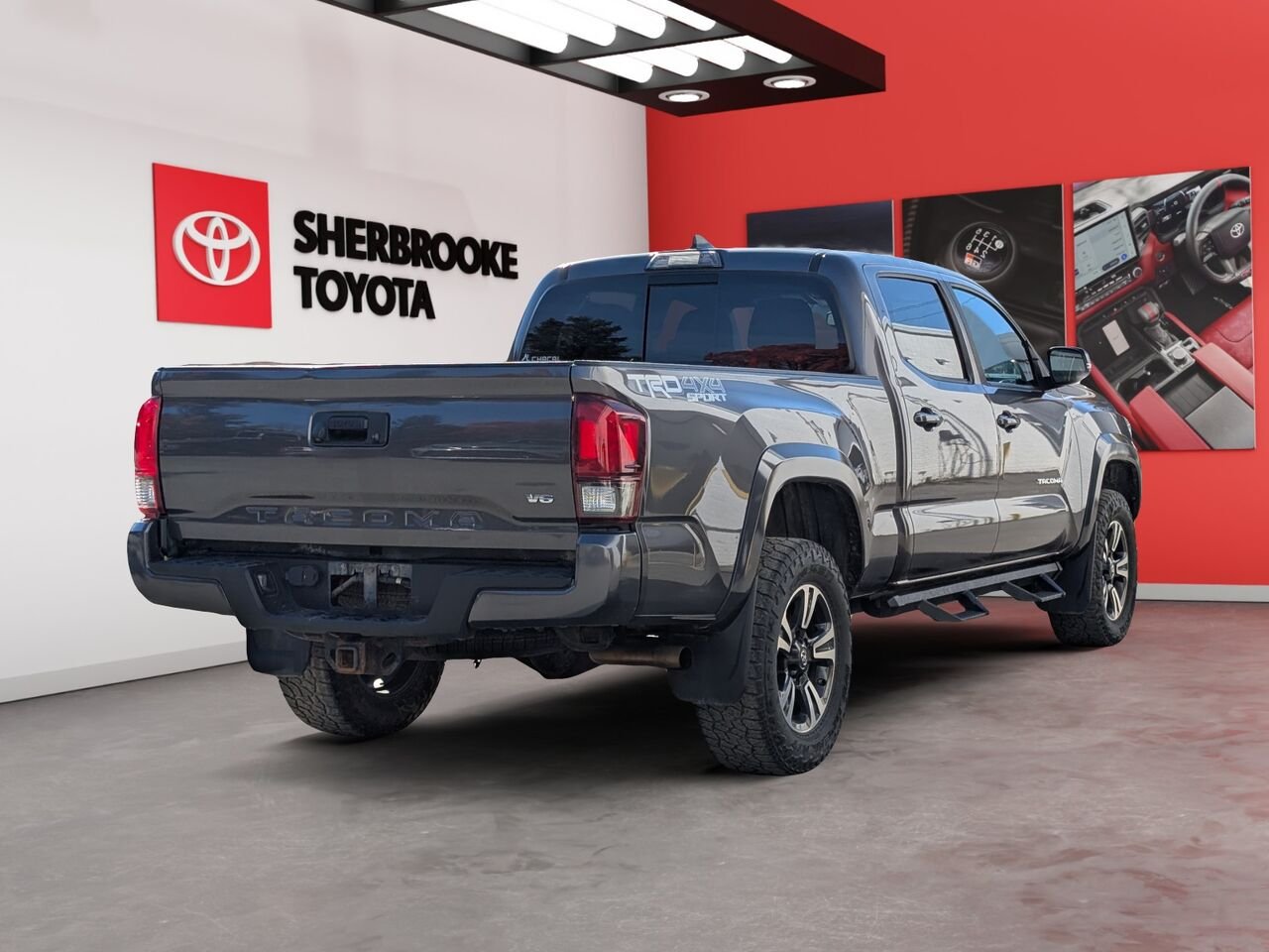 Toyota Tacoma SR5/SIÈGES CHAUFFANTS/CAMÉRA DE RECUL/BLUETOOTH/AC BIZONE 2019 Gris Sherbrooke - photo #3