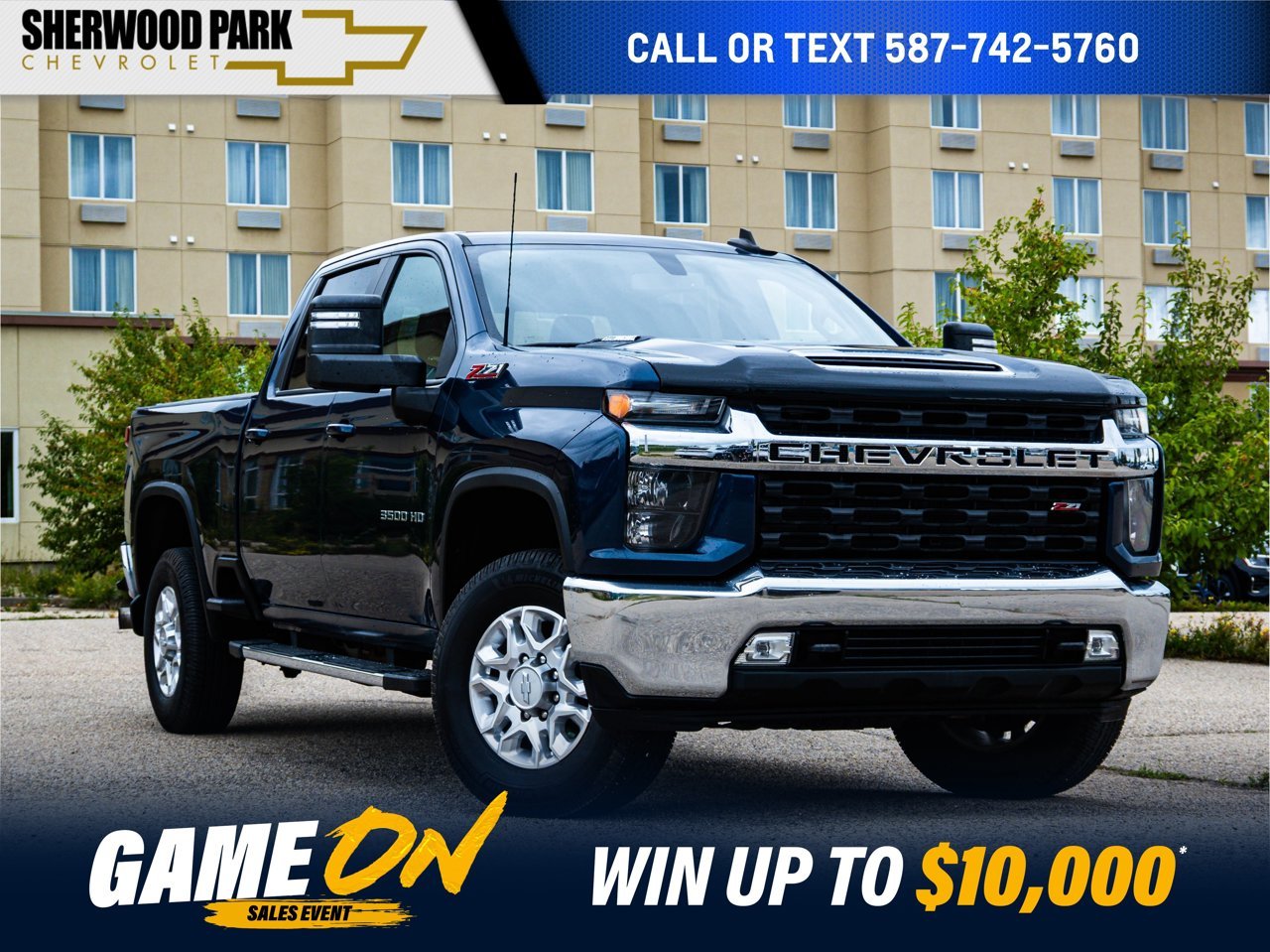 2020 Chevrolet Silverado 3500HD 4WD Crew Cab 159 LT Blue Sherwood Park - photo #0
