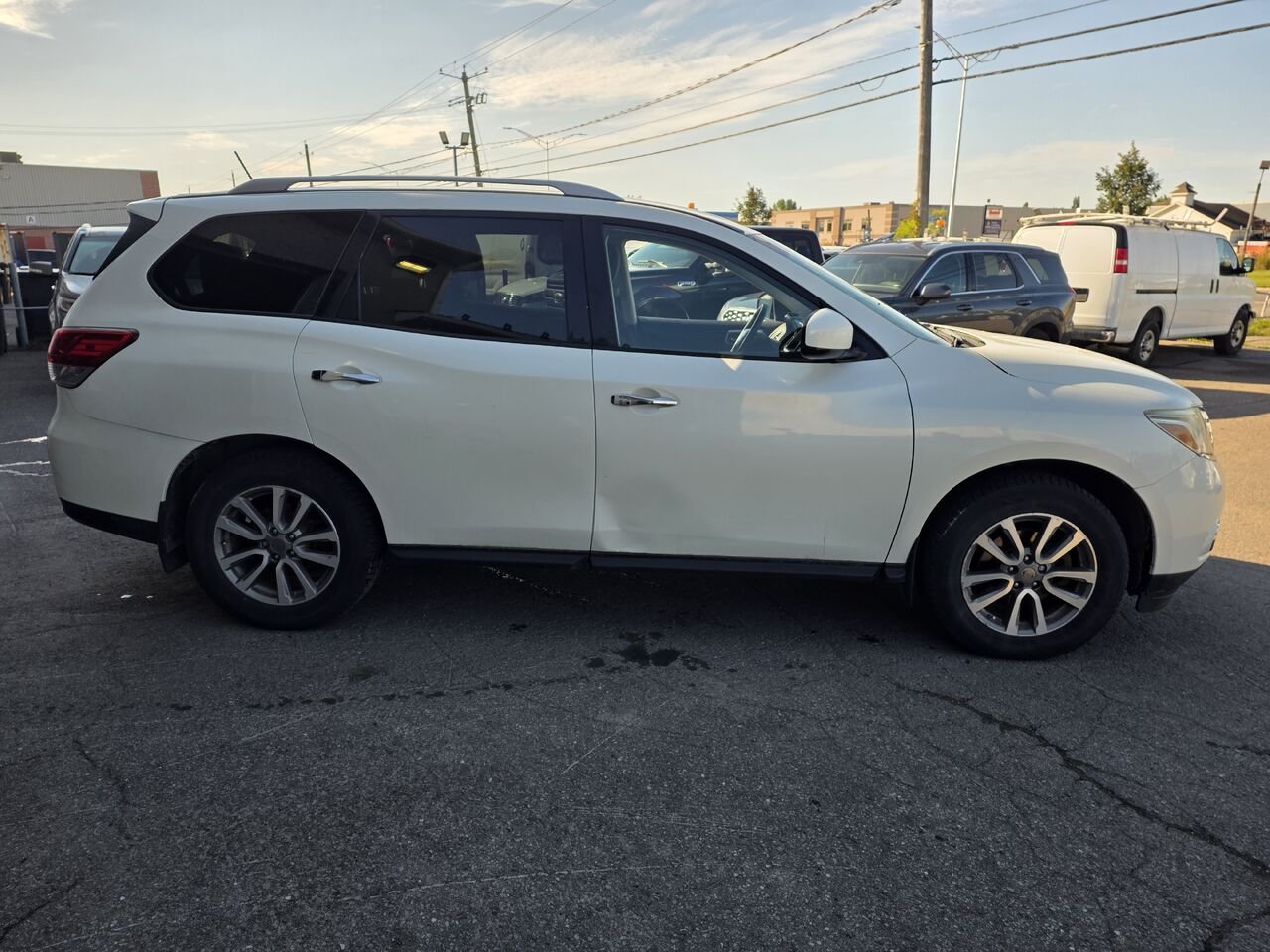 Nissan Pathfinder 2016 Blanc Longueuil, - photo #7