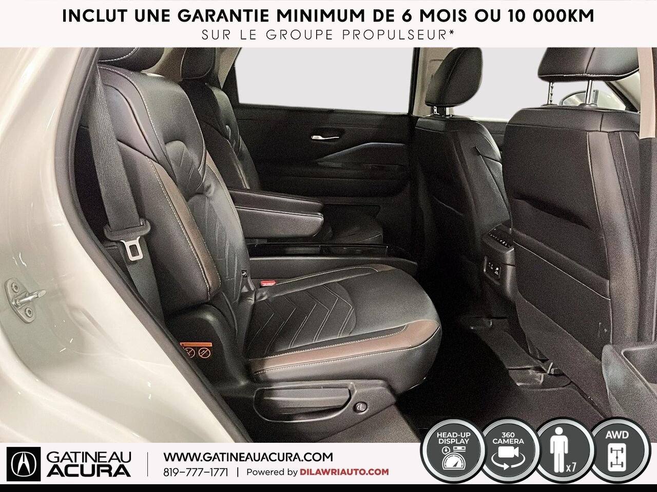 Nissan Pathfinder Platinum 4WD 2023 Blanc Ottawa & Gatineau - photo #22
