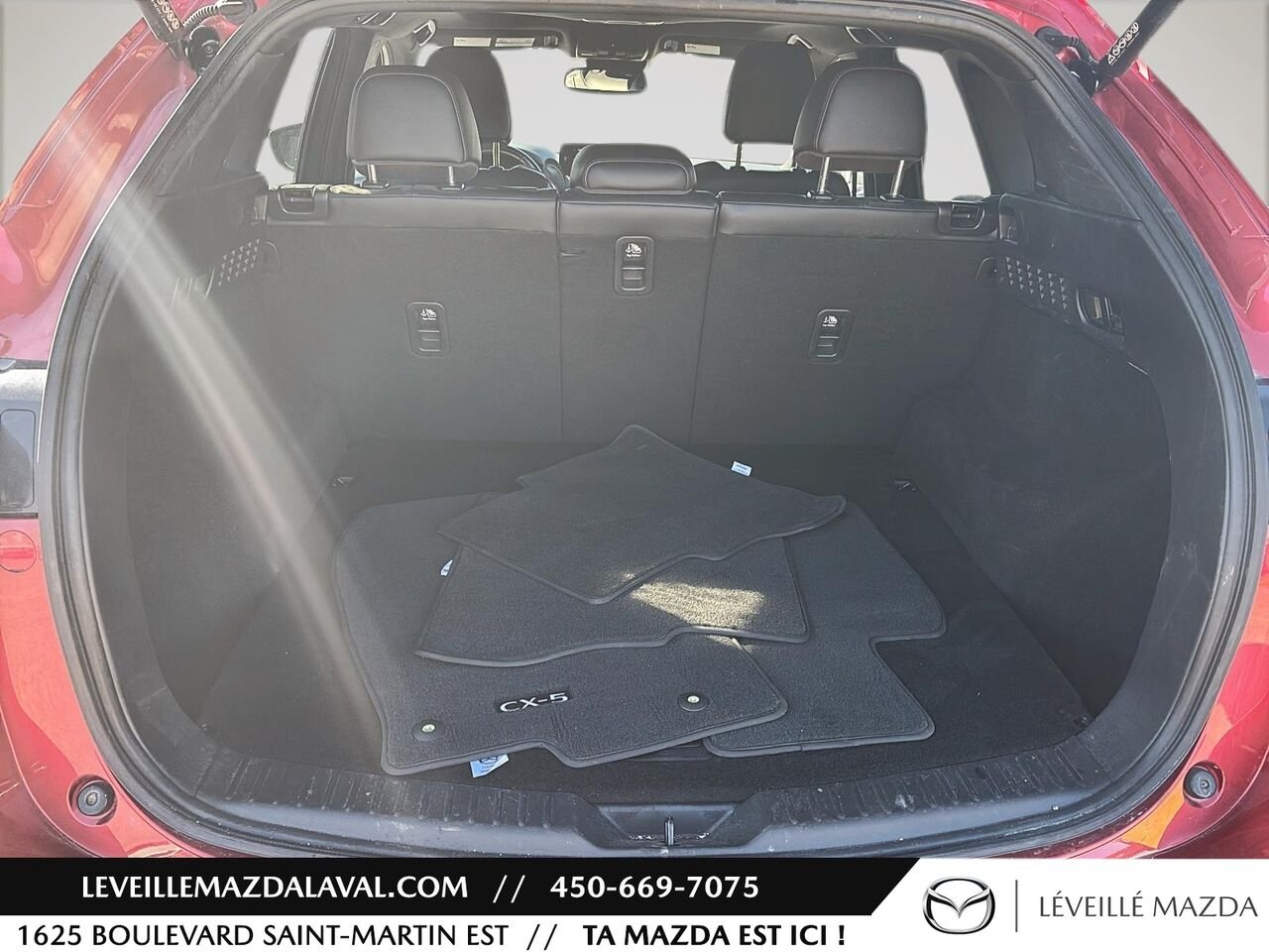 Mazda CX-5 Sport avec moteur turbo TI 2023 Rouge Laval - photo #11