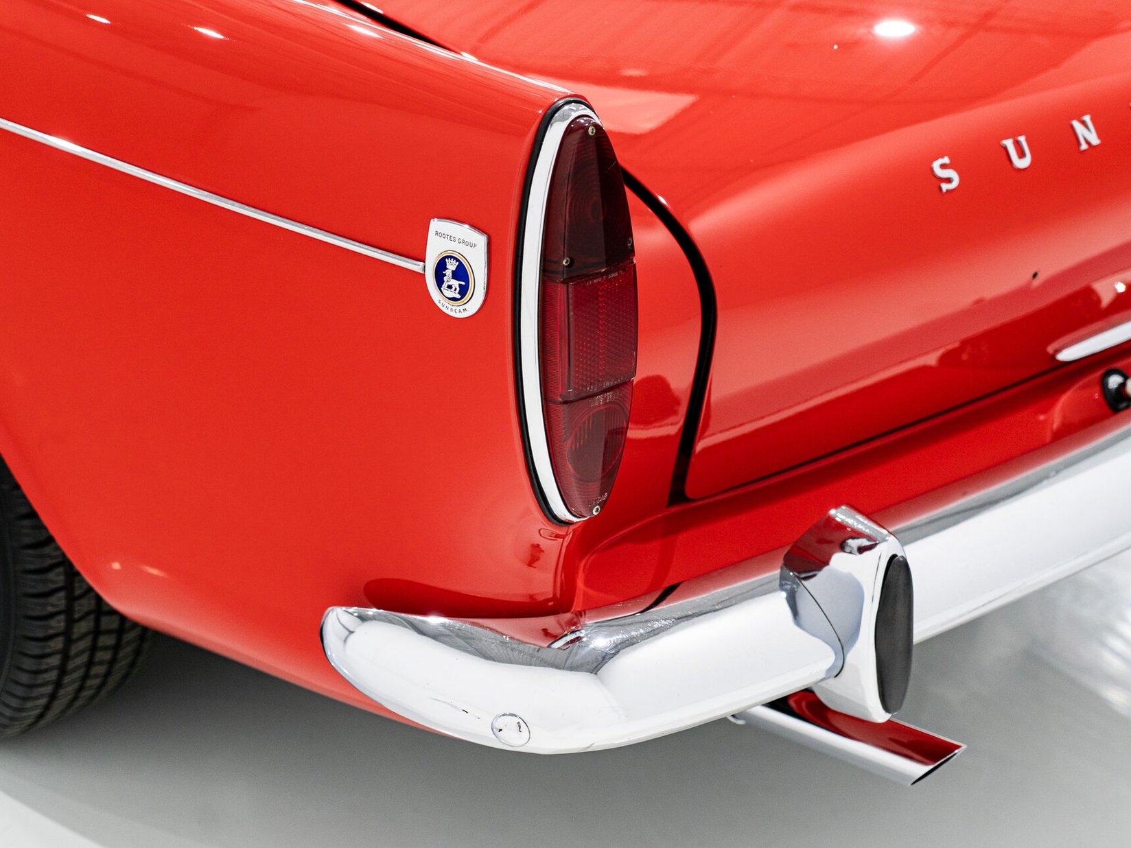Sunbeam Tiger Unrestored with single repaint **PRIX EN USD** 1967 Rouge Montréal - photo #39
