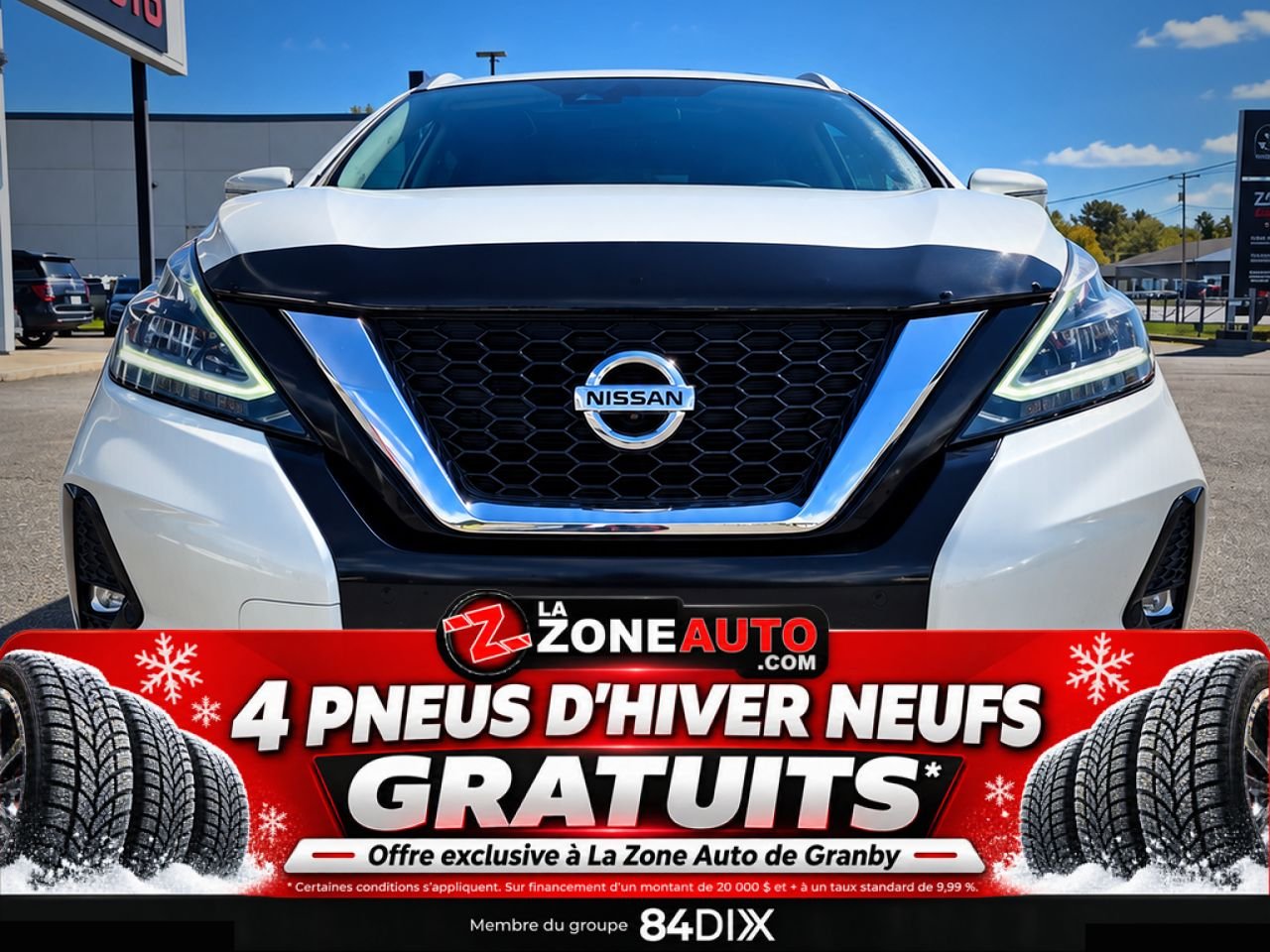 2020 Nissan Murano White Granby - photo #9