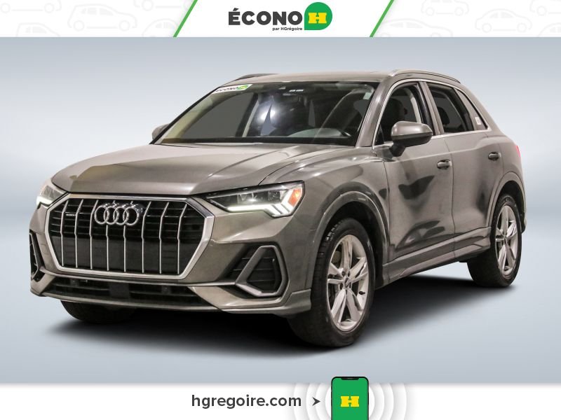 2019 Audi Q3 Progressiv AWD AUTO A/C CUIR TOIT MAGS CAM RECUL Grey