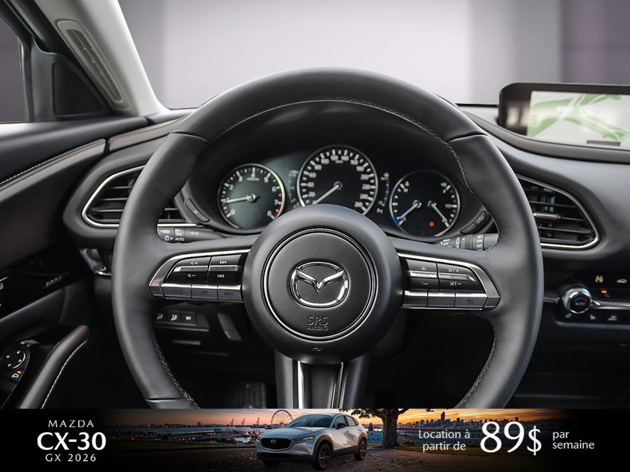 Mazda CX-30 3MVDMBAYXTM200468 2026 Blanc neige nacré Mirabel - photo #12