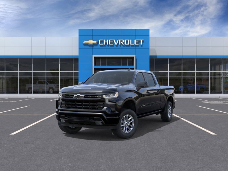 2026 CHEVROLET Silverado 1500 K1500 SILVERADO CREW CAB RST STD/BOX (1SP) BLACK Rivière-du-Loup - photo #0