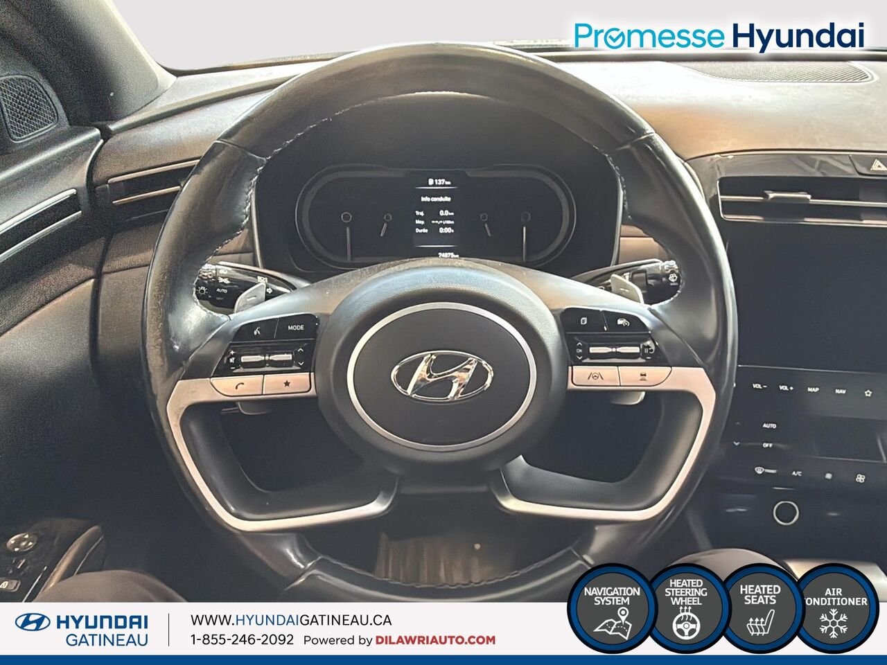 2023 Hyundai Santa Cruz Grey Gatineau - photo #10