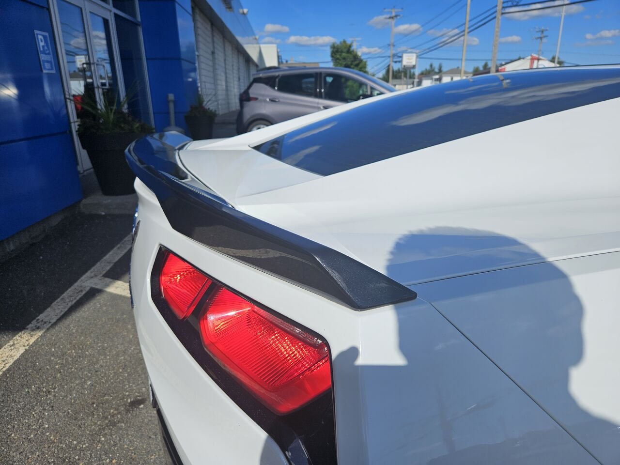 2015 Chevrolet Corvette Stingray Z51 coupé 2 portes avec 2LT White Thetford Mines - photo #7