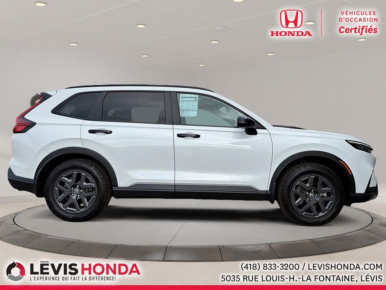 2026 Honda CR-V Trailsport Hybride TrailSport TI White Lévis - photo #6