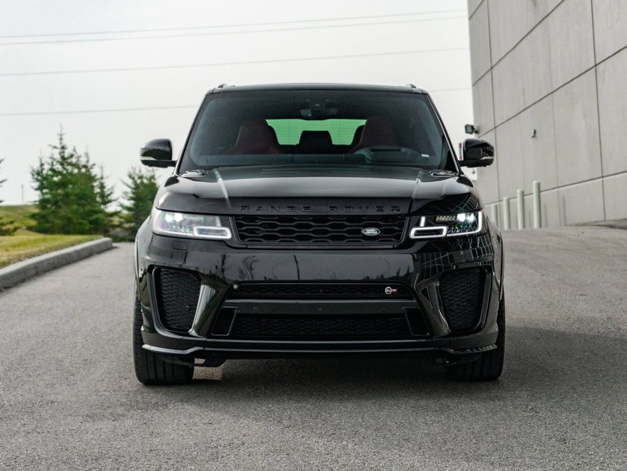 2021 Land Rover Range Rover Sport SVR Black