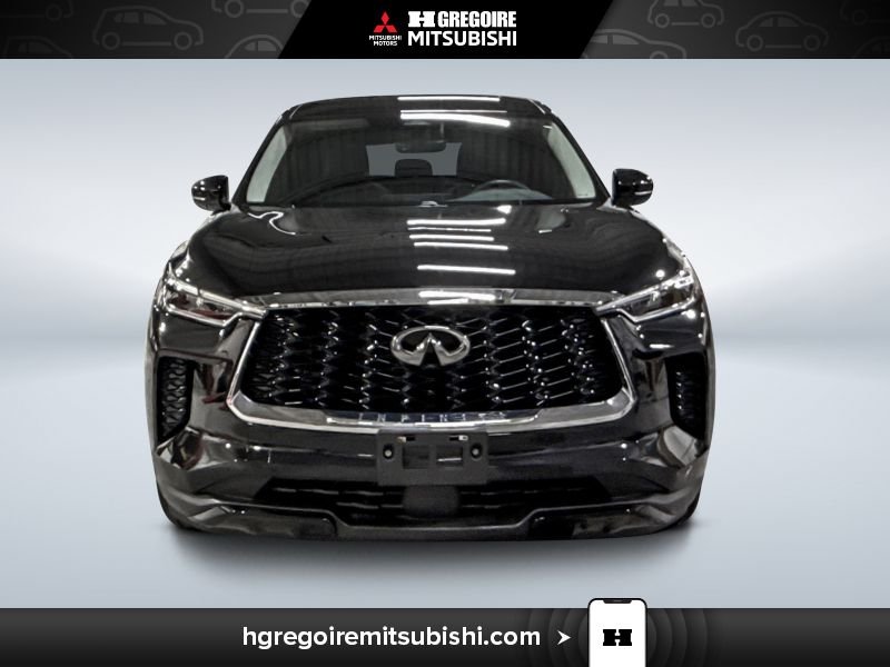 2024 Infiniti QX60 PURE *AWD* 8 passager * Cuir * Toit * Mags * Cam Black