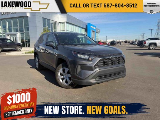 2025 Toyota RAV4 LE AWD 2.5L | Bucket Seats Black