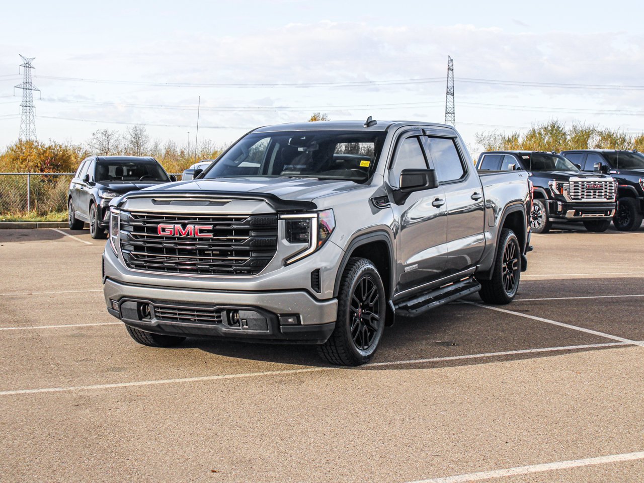 2024 GMC Sierra 1500 4WD Crew Cab 147 Elevation Grey Sherwood Park - photo #3
