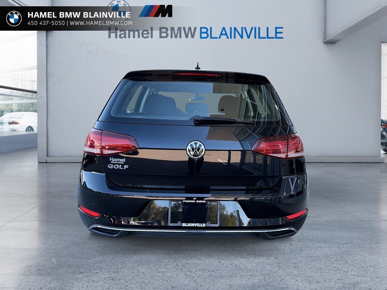 2019 Volkswagen Golf Comfortline 5 portes avec boîte automatique Black Blainville - photo #2