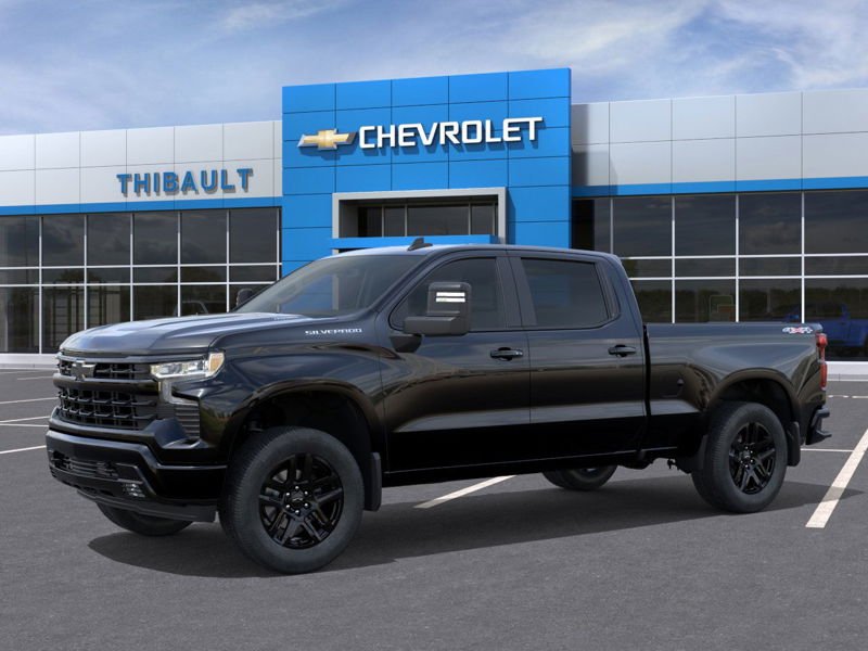 CHEVROLET Silverado 1500 RST cabine multiplace 4RM 157 po 2026 Noir