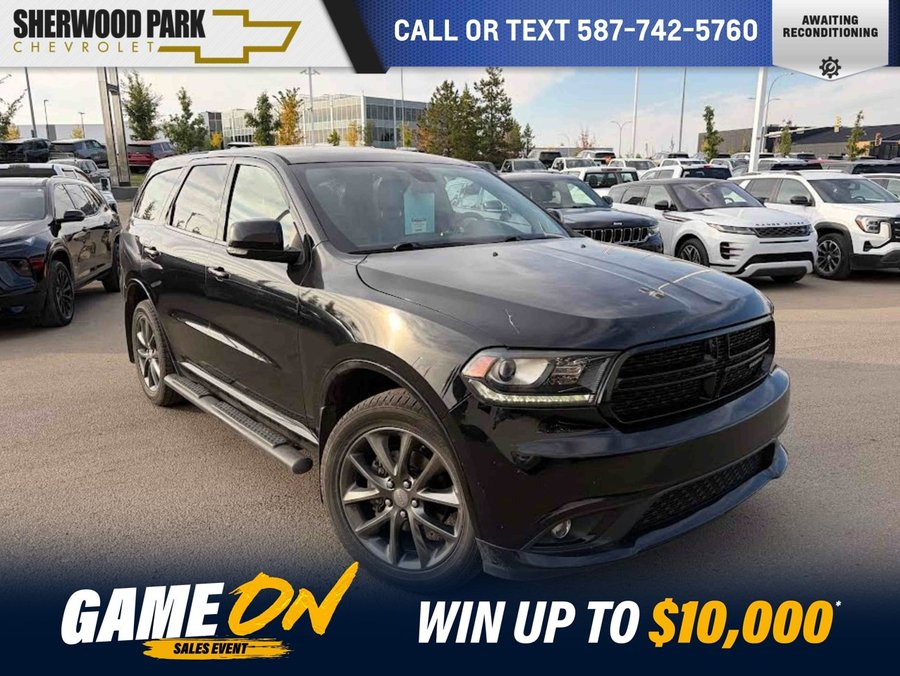 2018 Dodge Durango GT 8 Passenger | Remote Start Black