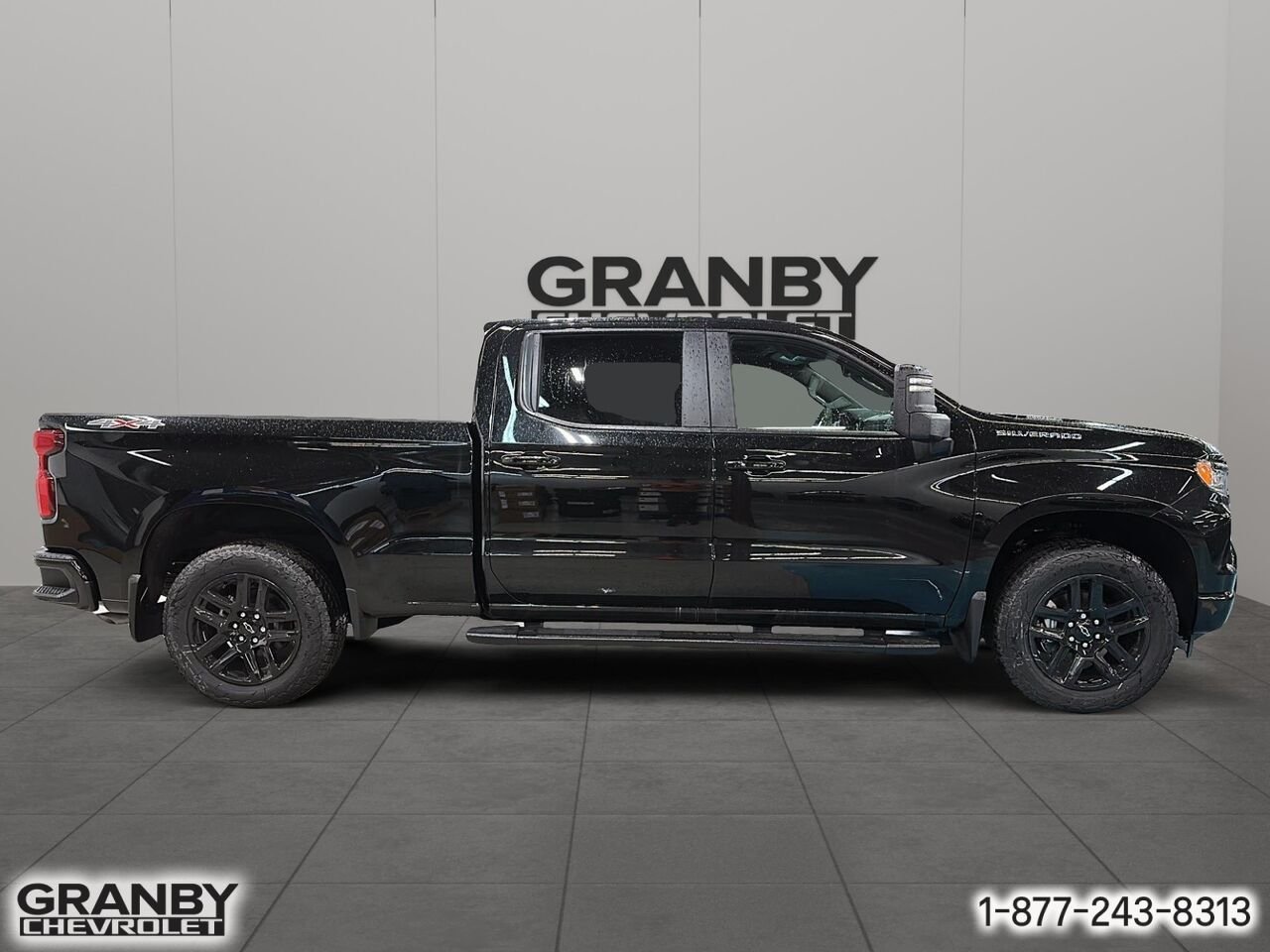 2026 CHEVROLET Silverado 1500 K1500 SILVERADO CREW CAB RST STD/BOX (1SP) | E26-0870 BLACK Granby - photo #3