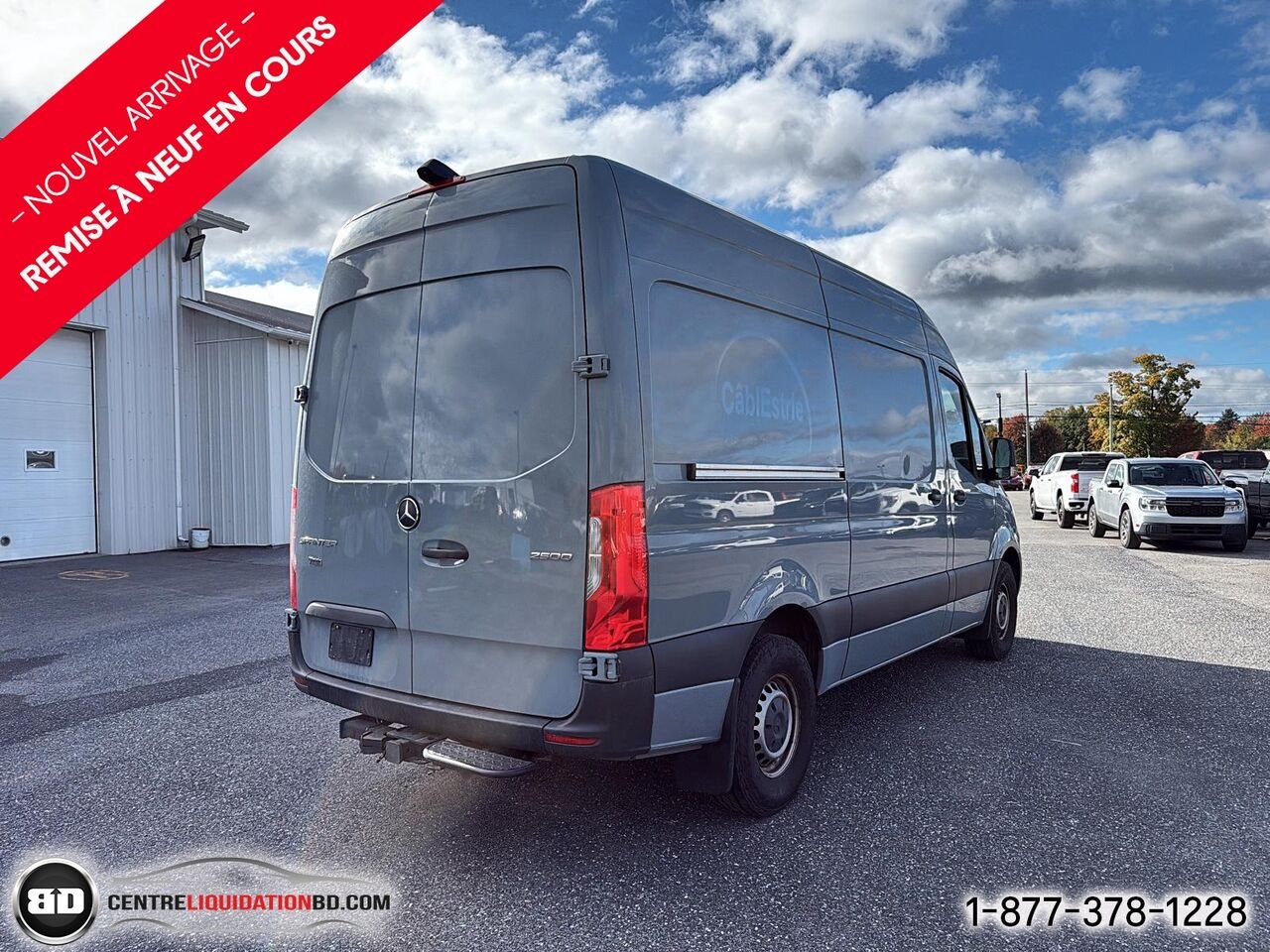 2022 Mercedes-Benz Sprinter fourgonnette utilitaire 2500 V6 144PO | BD0440 Grey Granby - photo #5