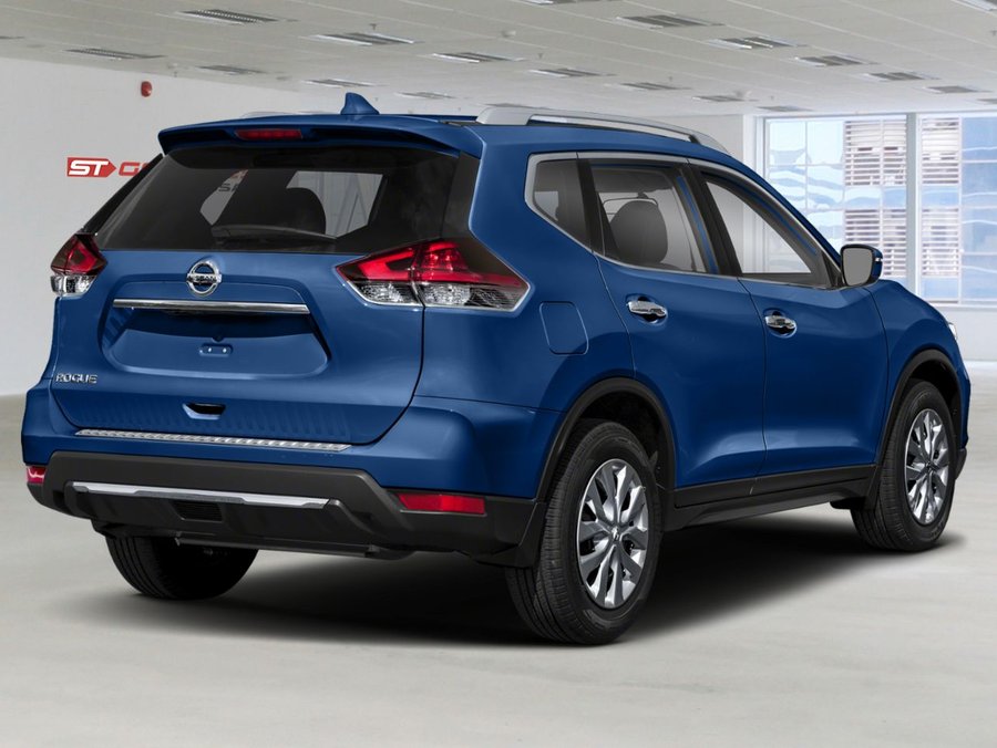 Nissan Rogue Traction avant 4 portes SV 2017 Bleu