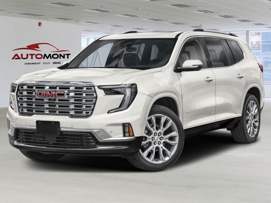 2026 GMC Acadia ACADIA AWD DENALI ULTIMATE (5SD) Glacier White Tricoat