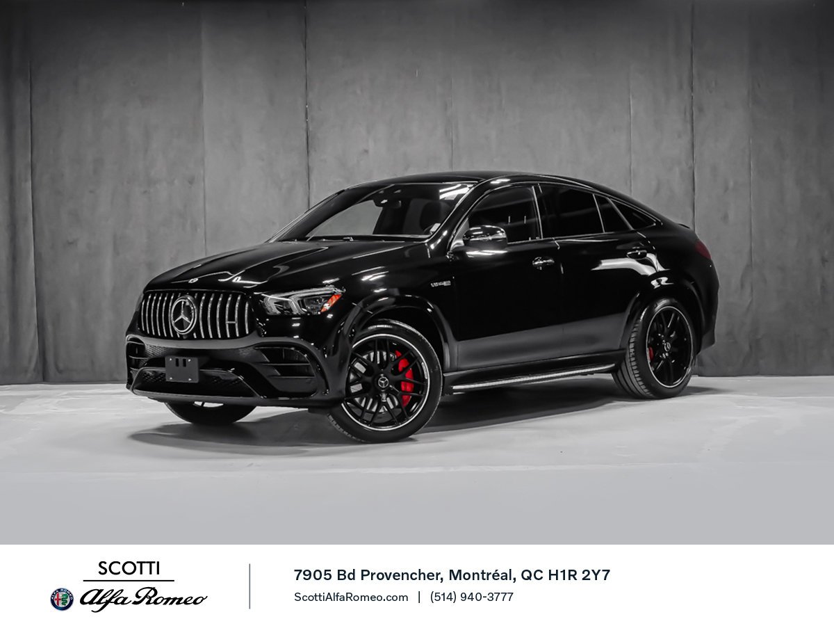 Mercedes-Benz GLE AMG GLE 63 S V8 BI TURBO AIR SUSPENSION 2022 Noir Montréal - photo #0