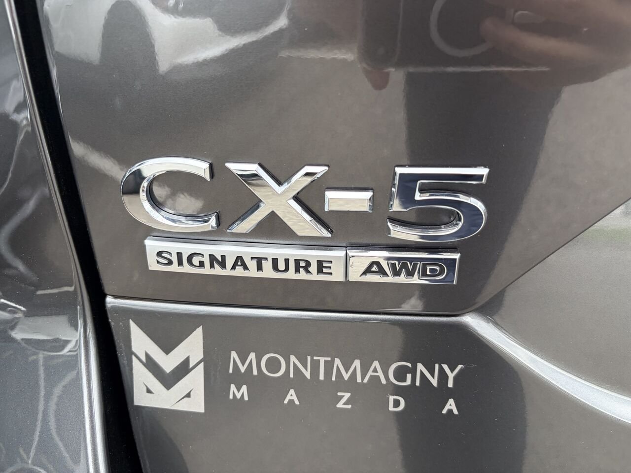Mazda CX-5 Signature TI 2025 Gris Montmagny - photo #9