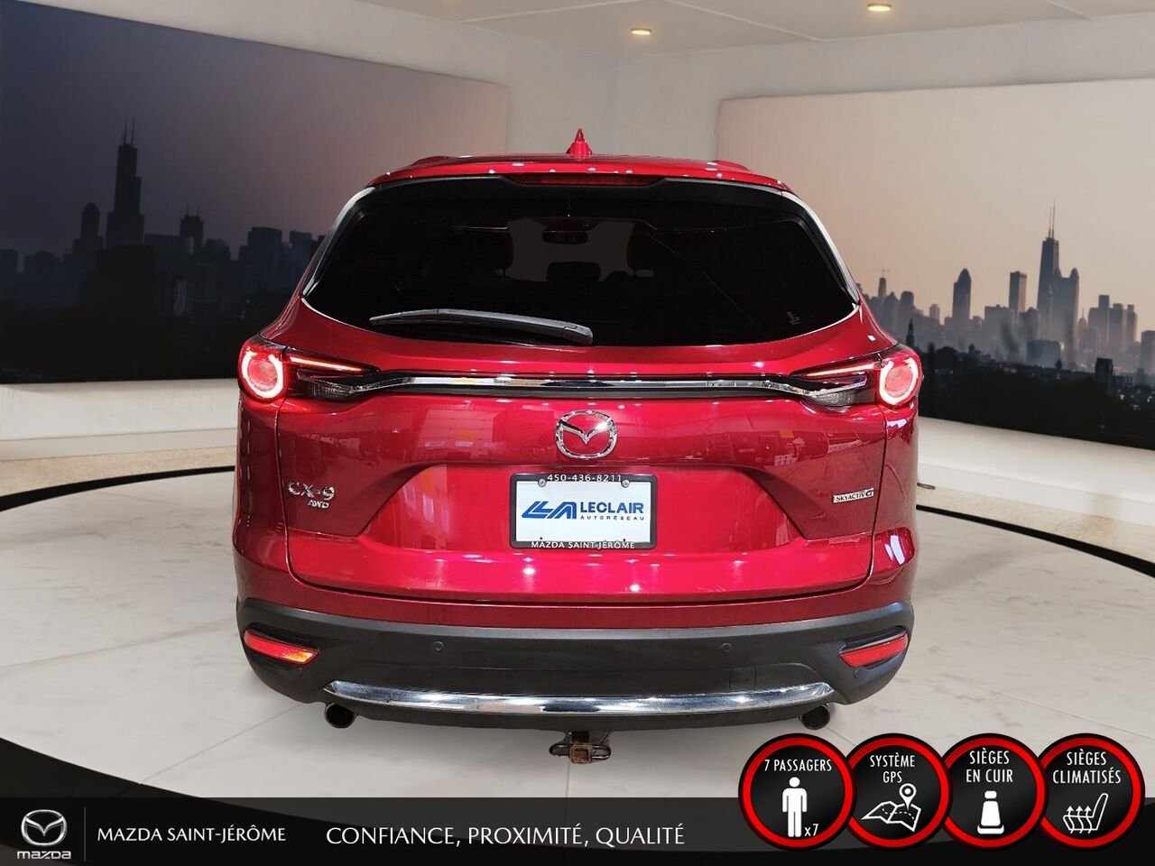 2020 Mazda CX-9 Red Saint-Jérôme - photo #6