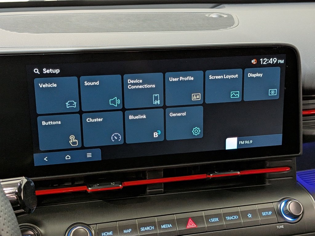Hyundai Kona 1.6T N Line AWD w/Two-Tone Roof 2025 Gris Val-David - photo #22
