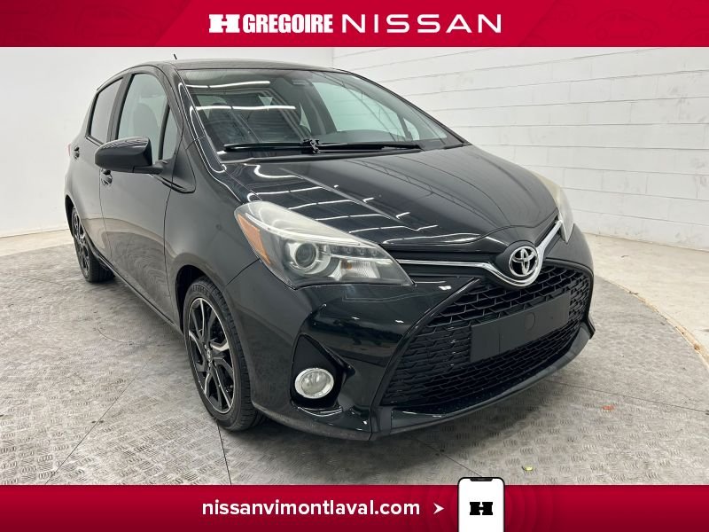 2017 Toyota Yaris Black Blainville - photo #0