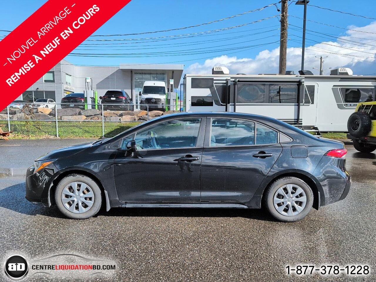 2020 Toyota Corolla L AUTOMATIQUE | BD0428 Black Granby - photo #8