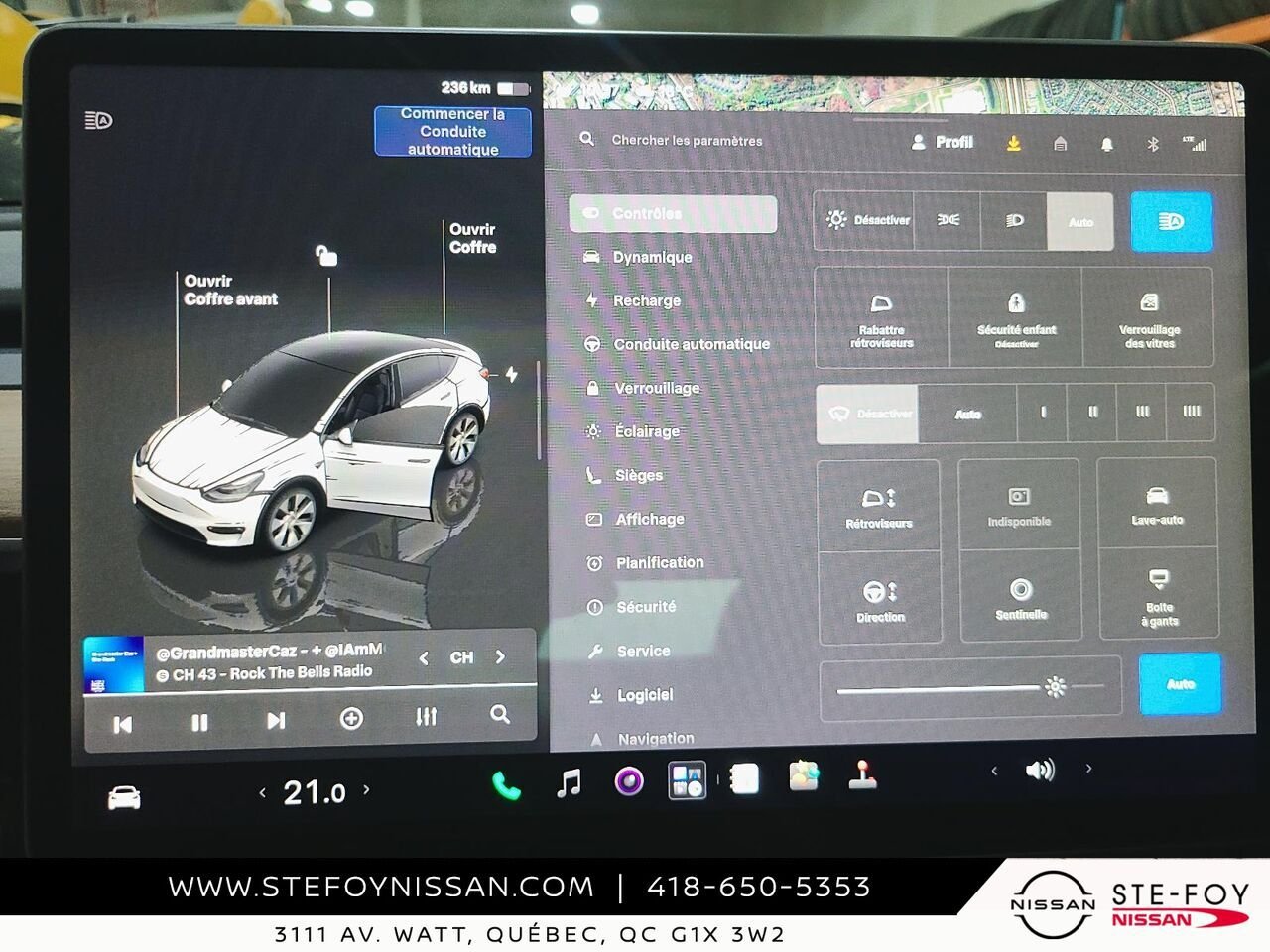 Tesla Model Y LONG RANGE 2022 Bleu Ste-Foy - photo #15