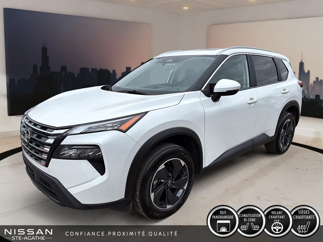 Nissan Rogue 2025 Blanc Ste-Agathe des Monts - photo #0