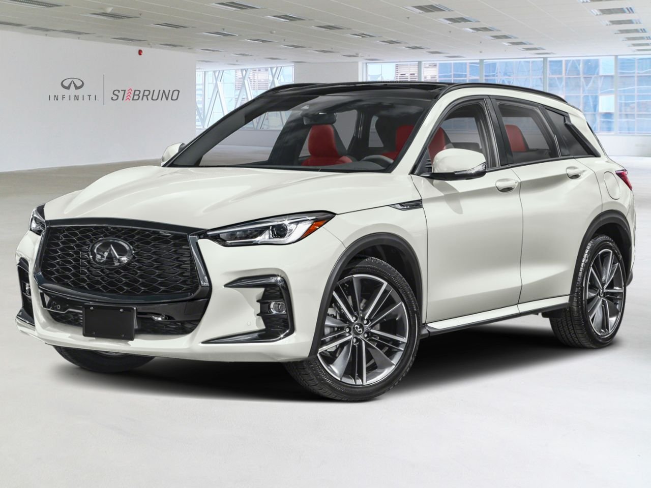INFINITI QX50 2025 Teinte Blanc radiant nacré  - photo #0
