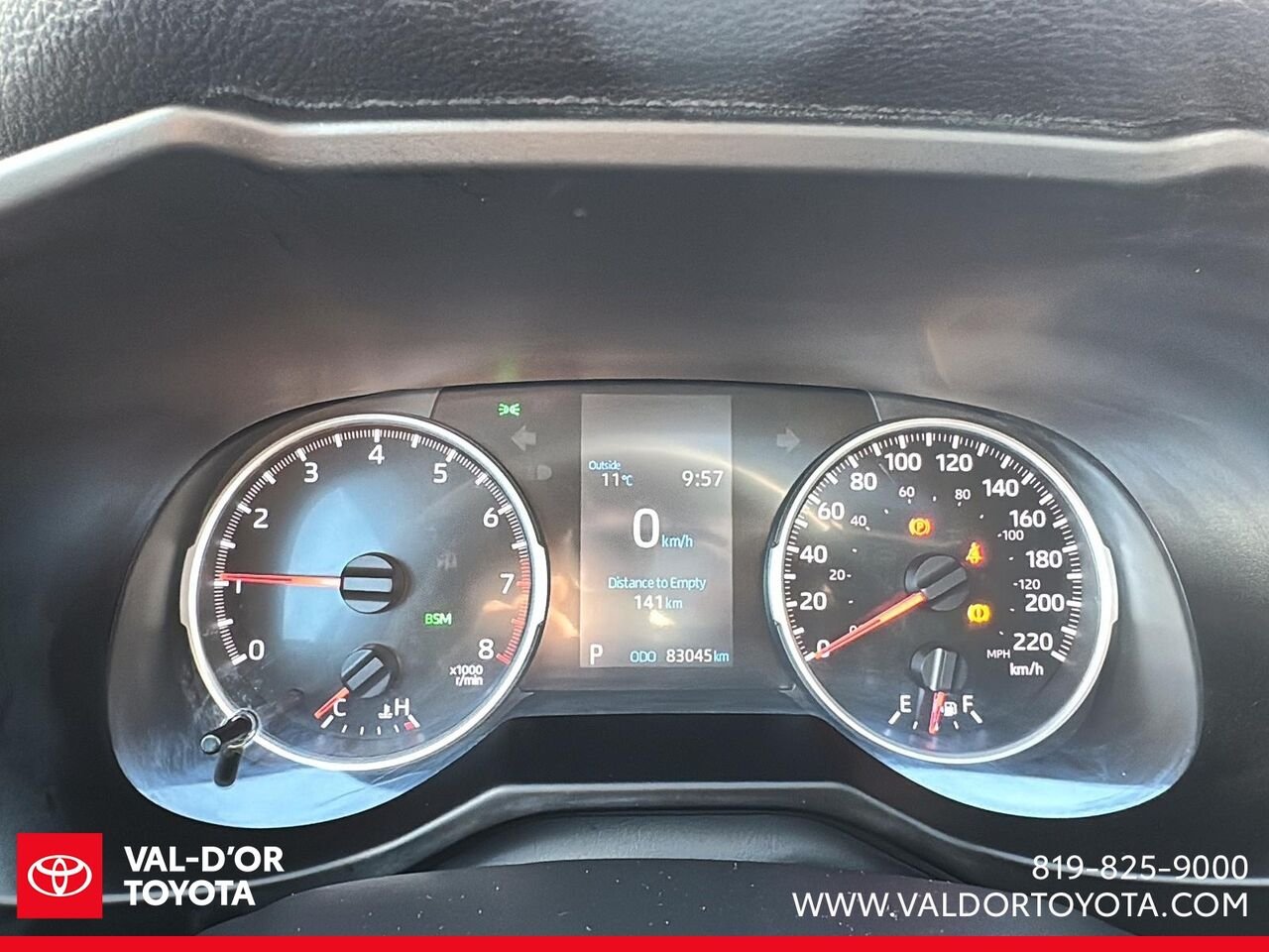 Toyota RAV4 XLE premium cuir TI awd 2019 Noir Val-d'Or - photo #12