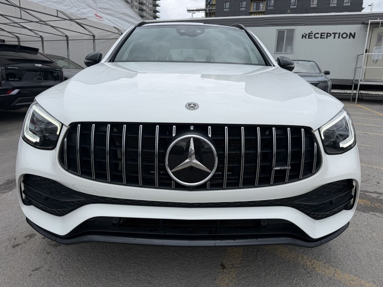 2020 Mercedes-Benz GLC GLC 43 AMG 4MATIC White Laval - photo #3